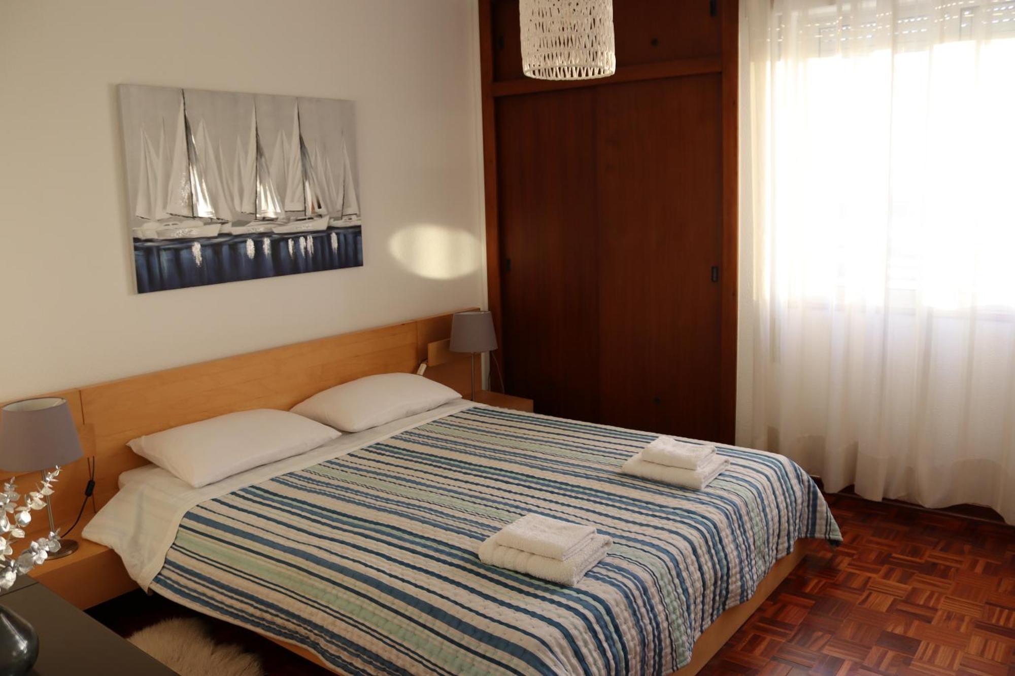 Sea View Apartment Faro Bagian luar foto